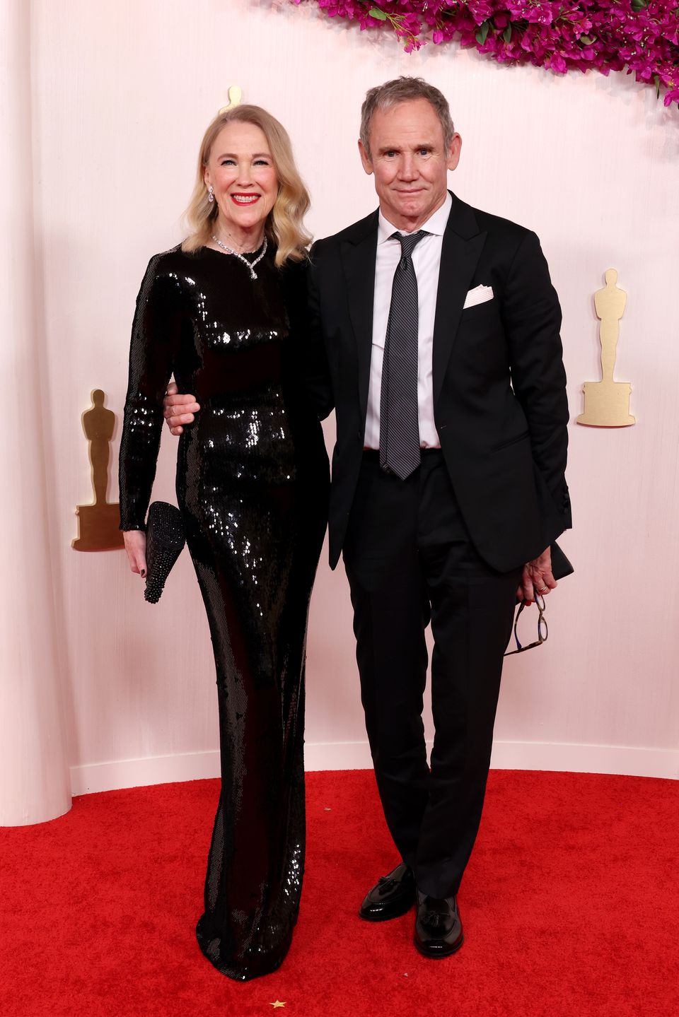 Catherine O'Hara z mężem