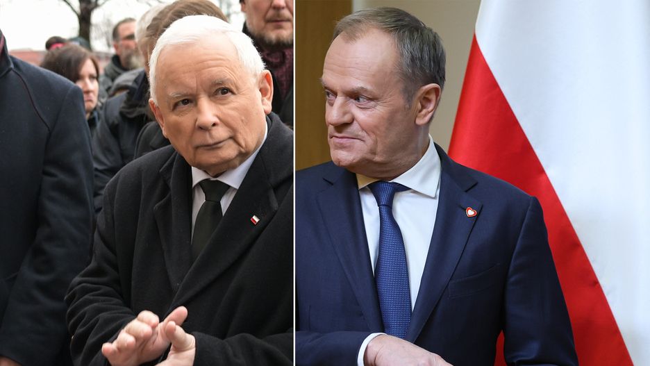 Jarosław Kaczyński, Donald Tusk