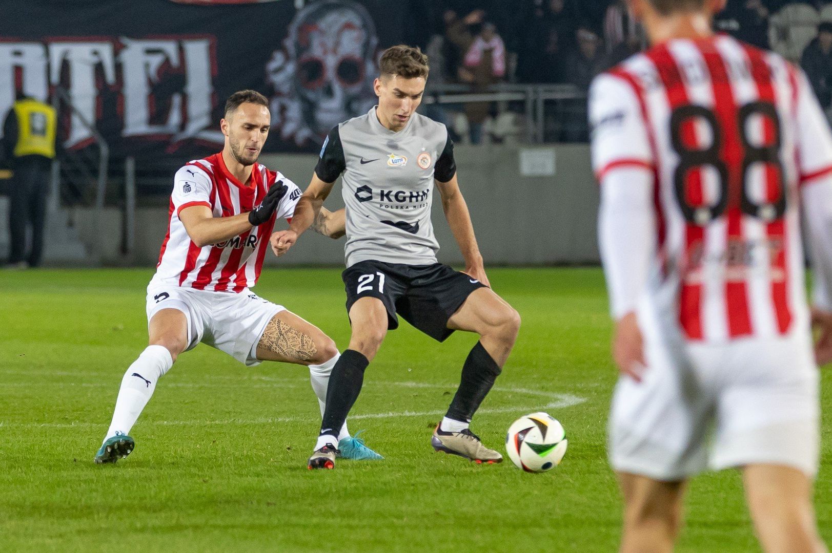 W rundzie jesiennej Zagłębie zremisowało z Cracovią w Krakowie 1:1