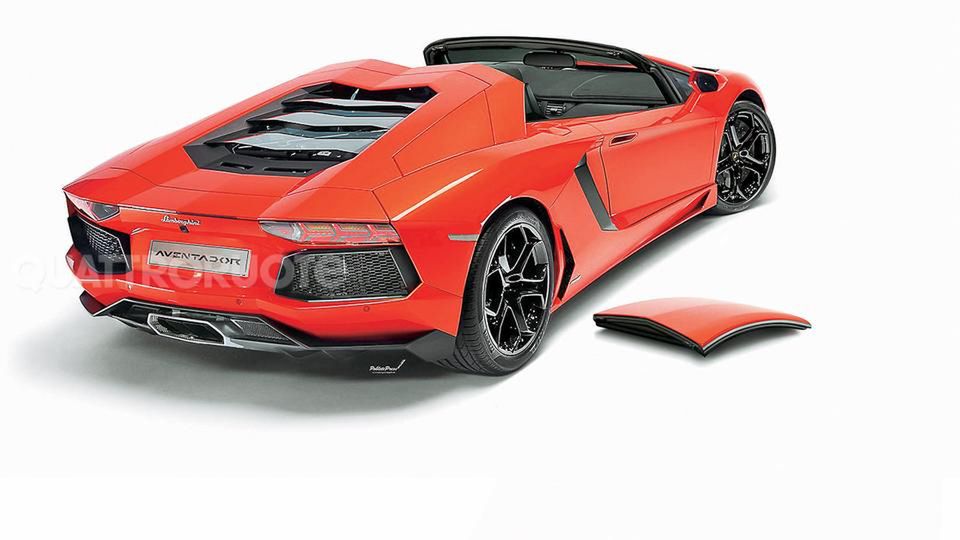 Lamborghini Aventador Roadster (wizualizacja - źródło: http://www.quattroruote.it)