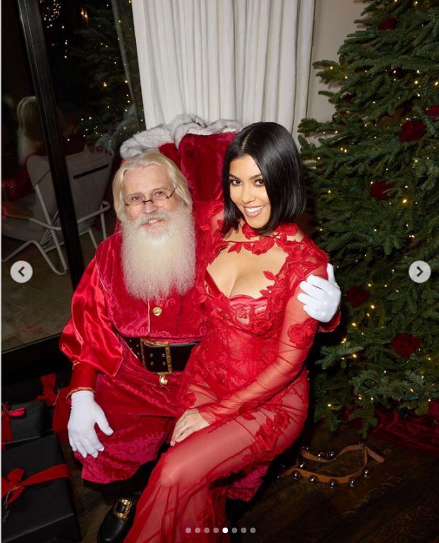 Kourtney Kardashian pokazała zdjęcia ze świąt 