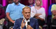 Donald Tusk w Dzierżoniowie. Nagle głos z sali: "opowiada pan bajki"