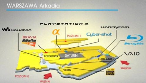Poznaj cyfrowy świat Sony (CH Arkadia, Warszawa) 1