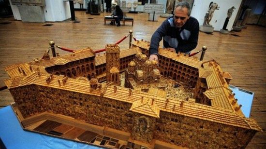 16 lat pracy + 6 milionów zapałek = Rylski Monastyr w miniaturze 1