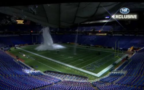 Dach stadionu Metrodome