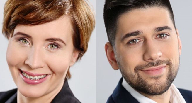 Magdalena Malinowska, Mateusz Zimnowodzki, Dawid Mikoś, Katarzyna Świerk, Bartosz Krajewski, Monika Stalewska i Joanna Marczak w Mr Target