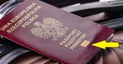 Symbol prostokąta z kółkiem na paszporcie. Jest ważna zmiana