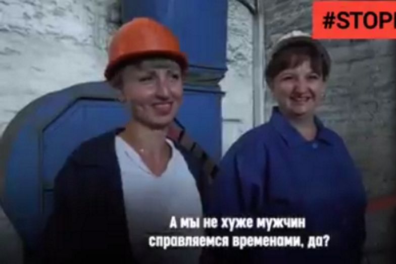Rosjanie zmusili górników do walki. Na ich miejsce wysłali kobiety