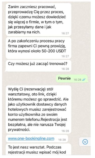 Oszustwo "na Booking"