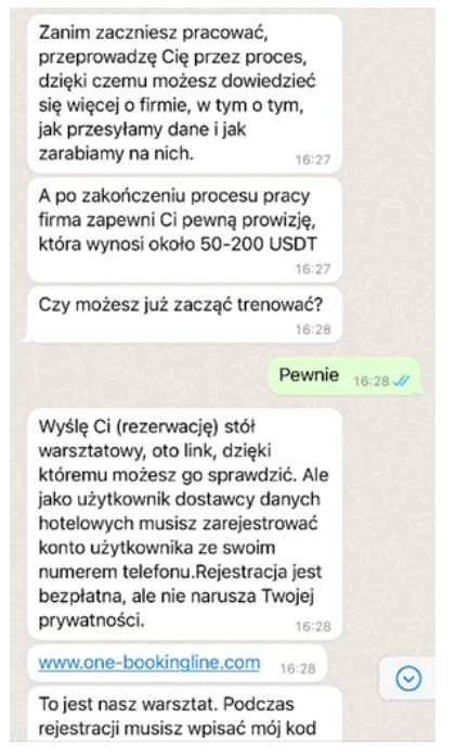 Oszustwo "na Booking"