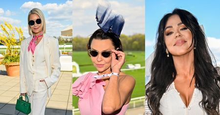 Znane panie bawią się w Ascot na warszawskim Ursynowie: lady Anna Popek z córką, Małgorzata Kożuchowska (ZDJĘCIA)