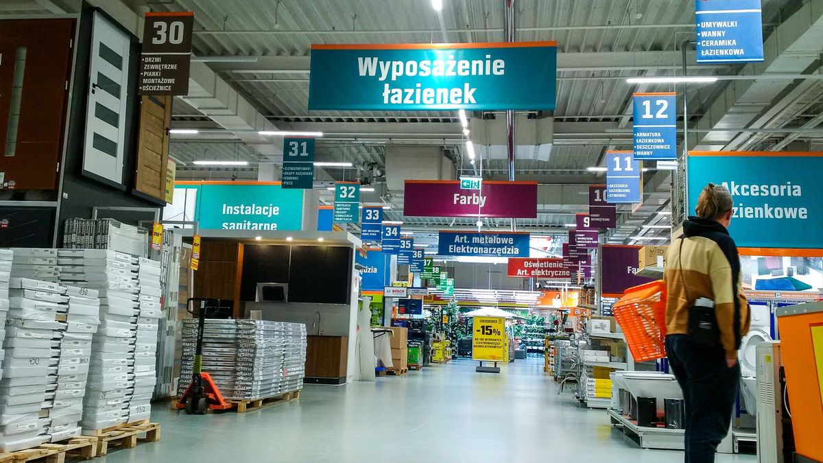 Sklep sieci Obi w Olsztynie 