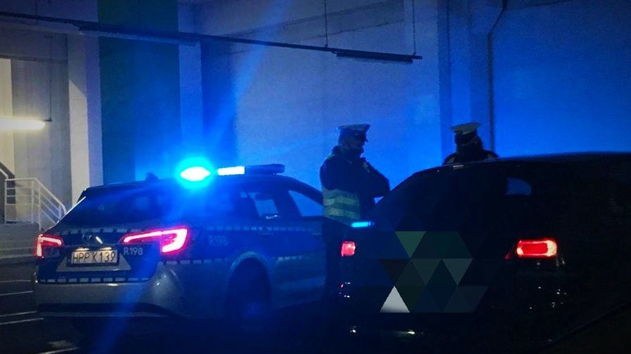 Katowice. Policja udaremniła nielegalne wyścigi.