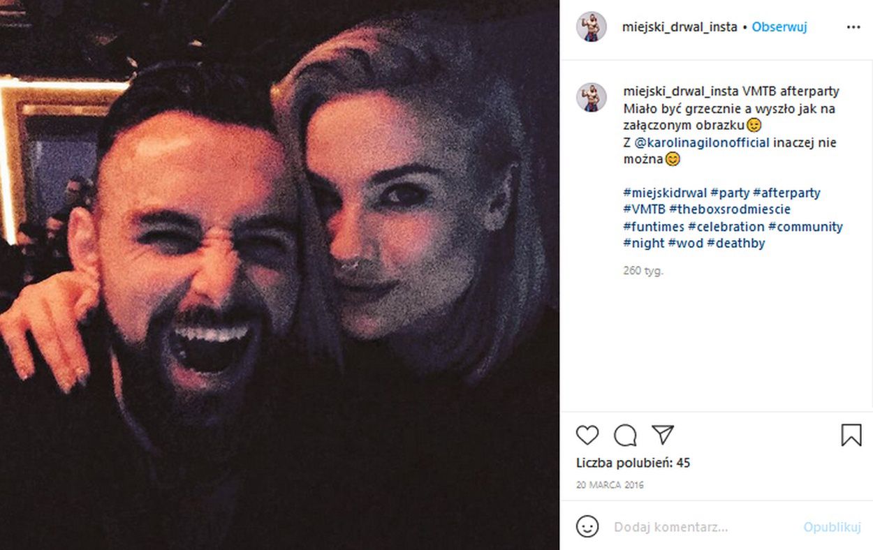 Karolina Gilon i Piotr z "Love Island"