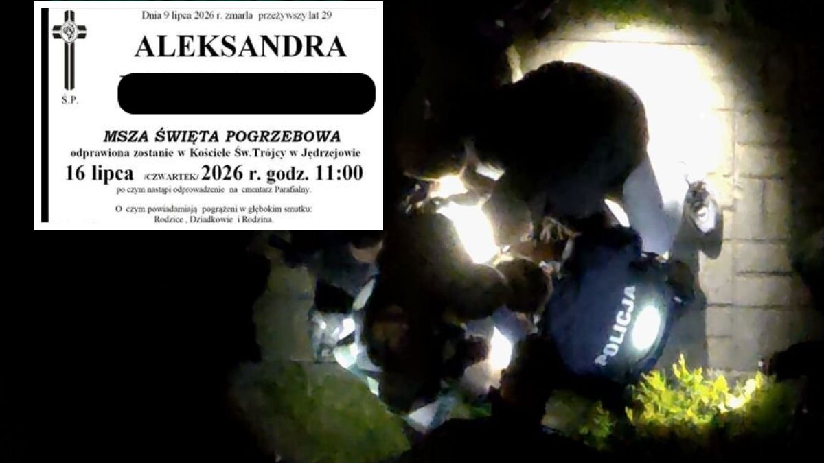 Wstępne wyniki sekcji zwłok wskazują, że kobieta została uduszon