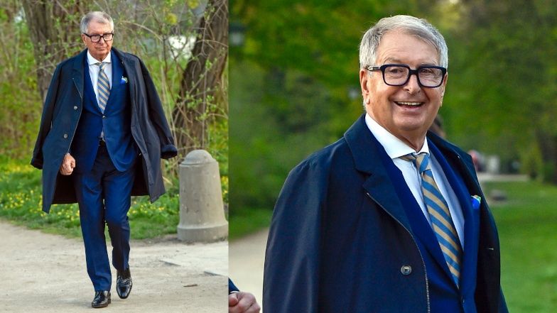 Elity przybywają na charytatywną kolację w Łazienkach Królewskich