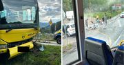 Ponad 20 osób rannych. Wypadek autobusowy w Karpaczu