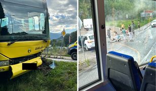 Ponad 20 osób rannych. Wypadek autobusowy w Karpaczu