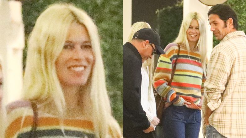 Claudia Schiffer z rodziną