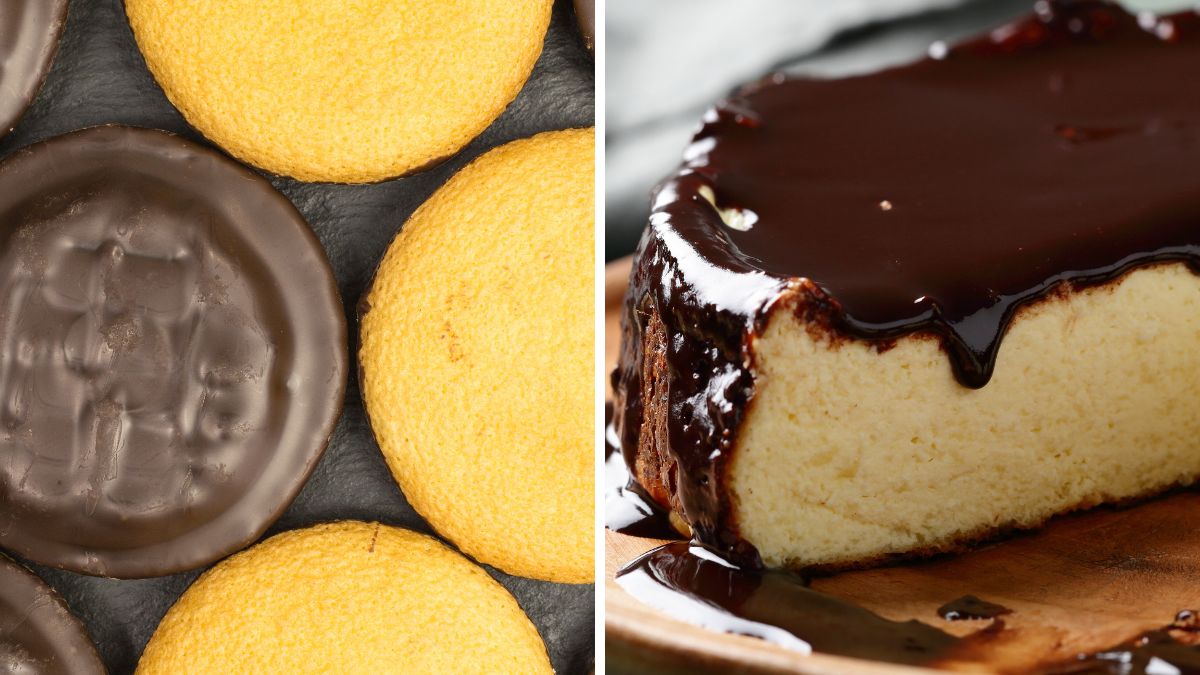 Sernik w połączeniu z delicjami to prawdziwe niebo w gębie!