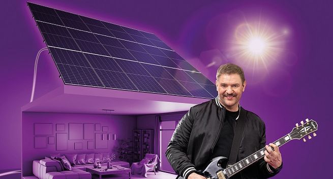 Tomasz Karolak reklamuje fotowoltaikę Sunday Polska