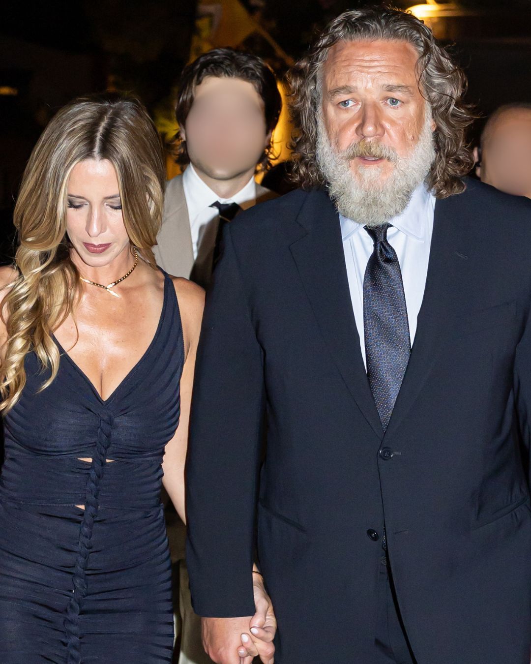 Russell Crowe z żoną Britney Theriot
