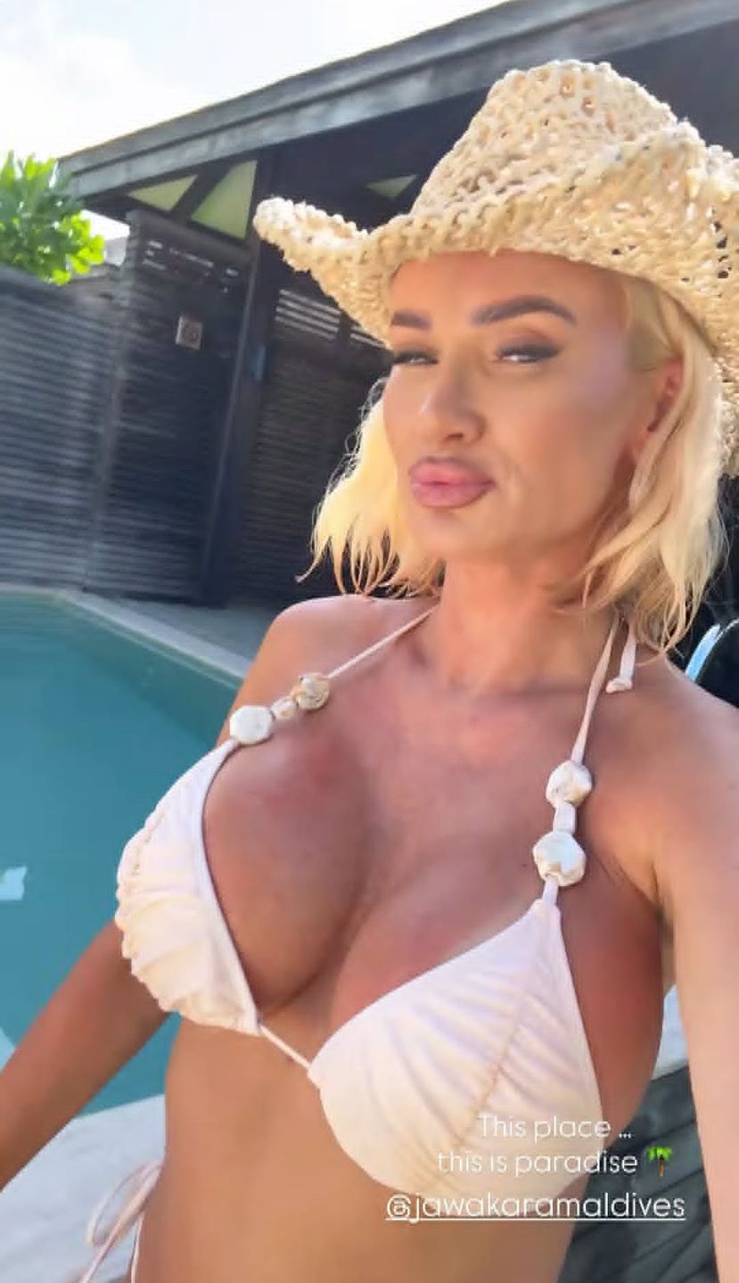 Izabela Macudzińska w bikini