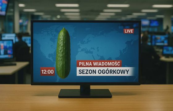 Sezon ogórkowy. Dawniej utrapienie dla dziennikarzy, a dziś już niemal... nie istnieje [FELIETON]