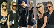 Smutne Paris i Nicky Hilton na pogrzebie dziadka (ZDJĘCIA)