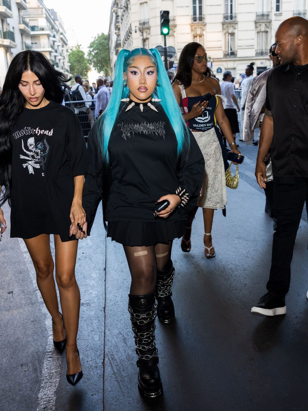 North West na pokazie Vetements