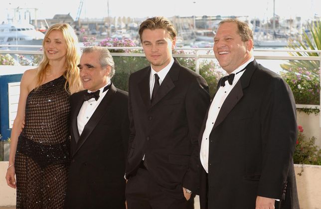 Weinstein na festiwalu w Cannes w 2002 r.