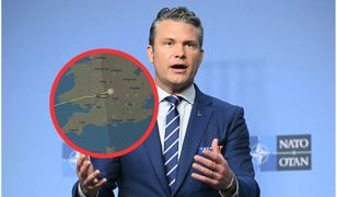 Awaryjne lądowanie samolotu Sił Powietrznych USA. Na pokładzie Pete Hegseth