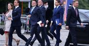 Kandydaci na prezydenta w drodze na debatę. Bosak z żoną, Hołownia w swoim "Belwederze", ale my patrzymy na Dudę i Trzaskowskiego