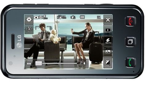 Czarny LG Renoir z pamięcią 8GB 1