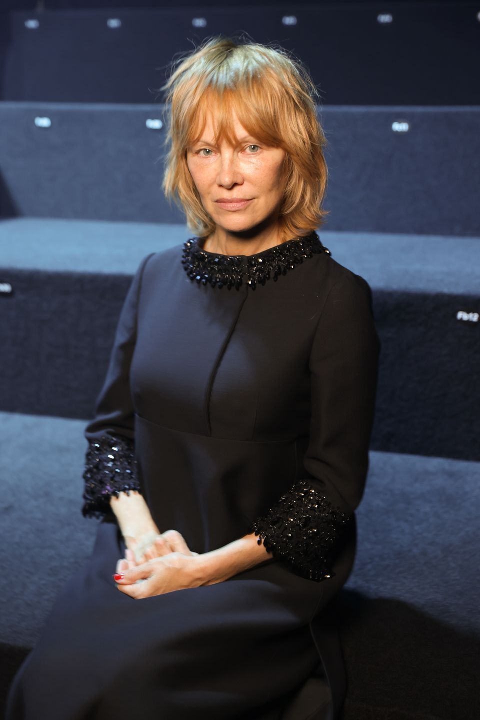 Pamela Anderson na pokazie Valentino