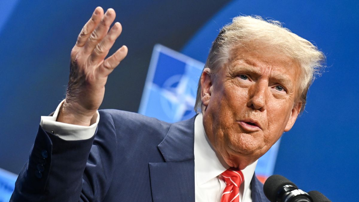 Donald Trump na szczycie NATO