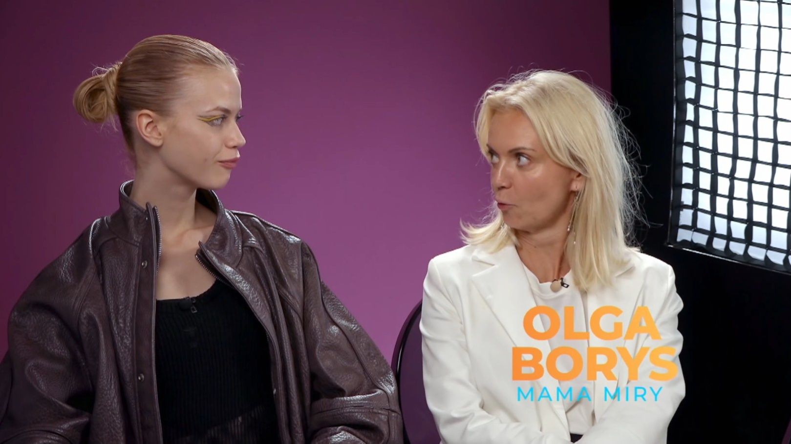 Mirę odwiedziła jej mama, Olga Borys