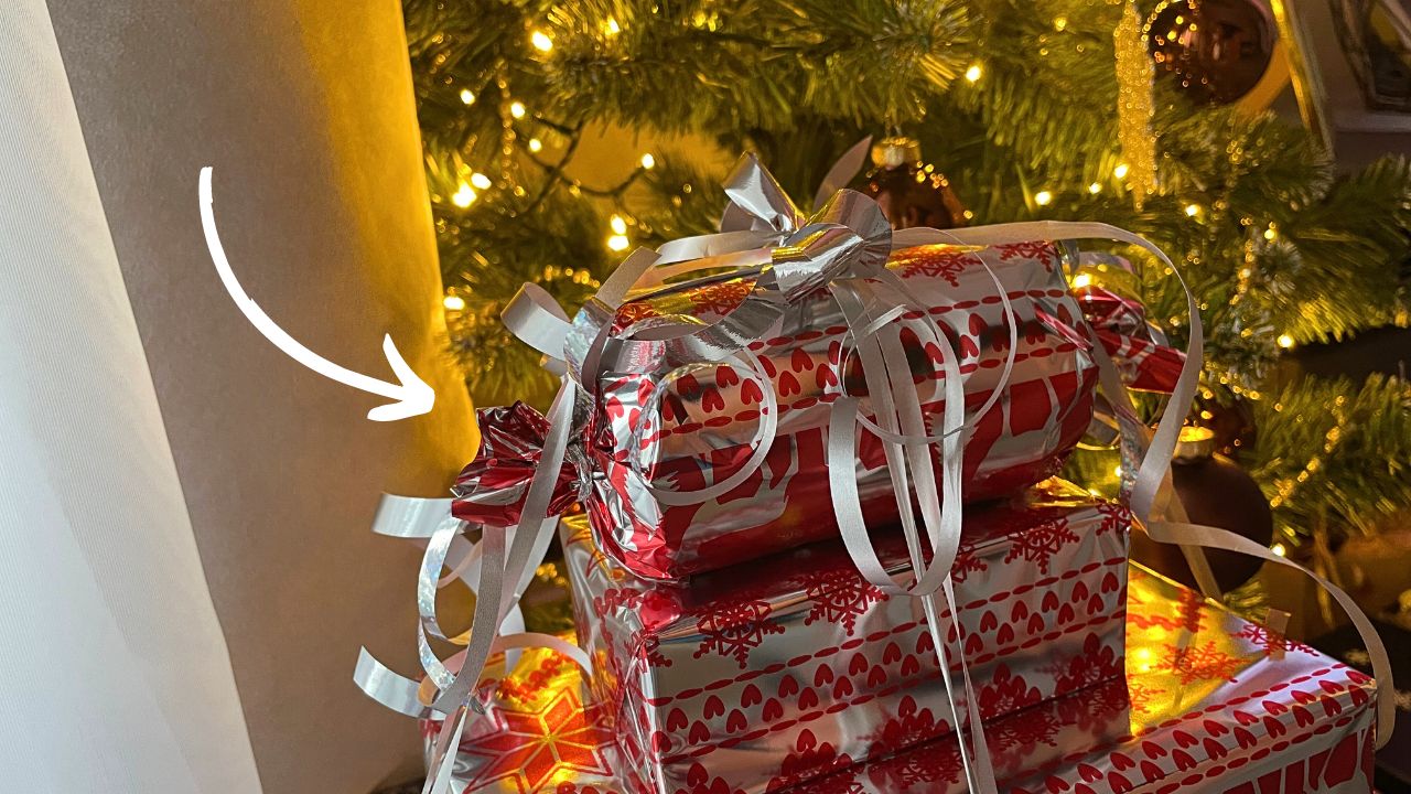 How to wrap an awkwardly shaped gift in paper?