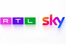 Logotypy RTL i Sky Deutschland