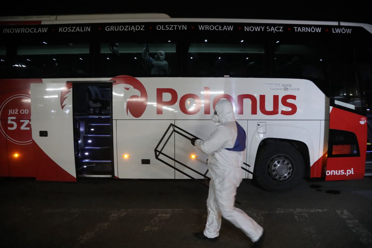 Koranawirus w Polsce. Kierowca nie wpuścił kobiety z "czerwonej strefy" do autobusu