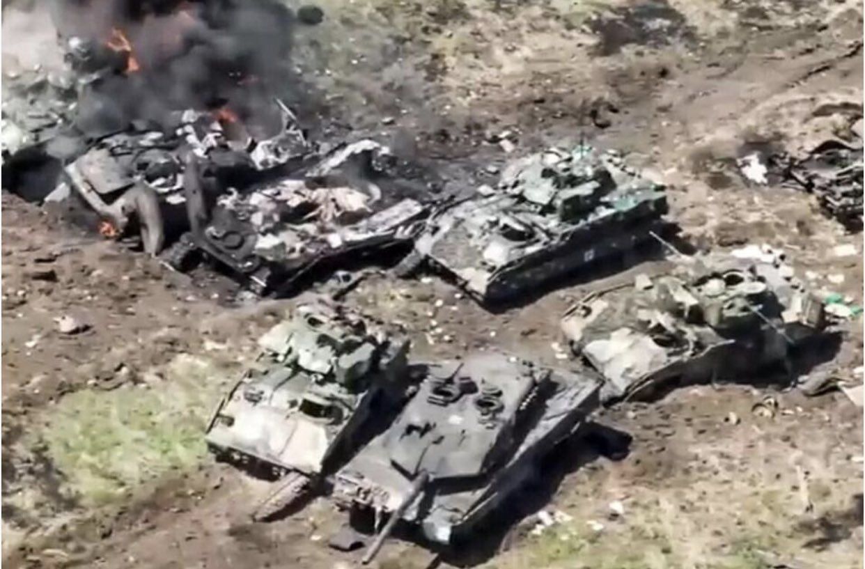Cmentarzysko czołgów. Ukraińcy i Rosjanie bardzo chcą je zdobyć