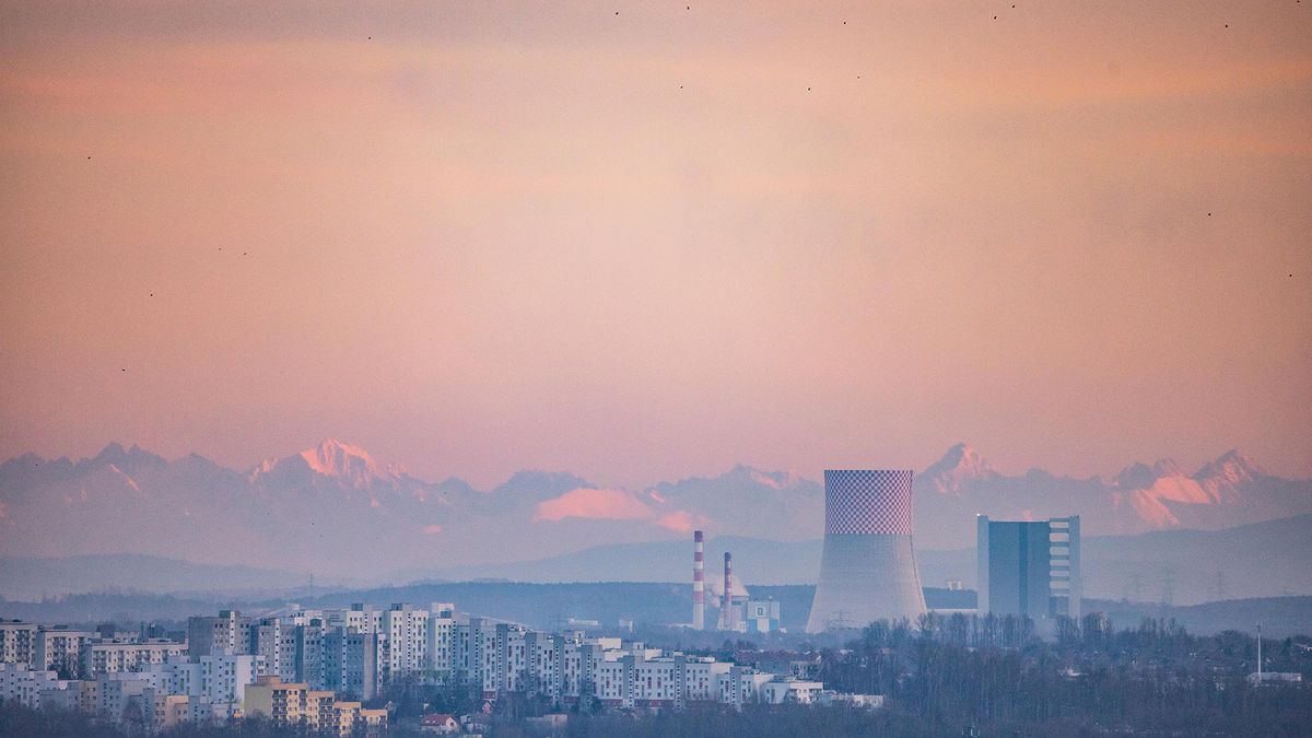 Tatry widziane z województwa śląskiego. Było je widać bardzo dokładnie 1