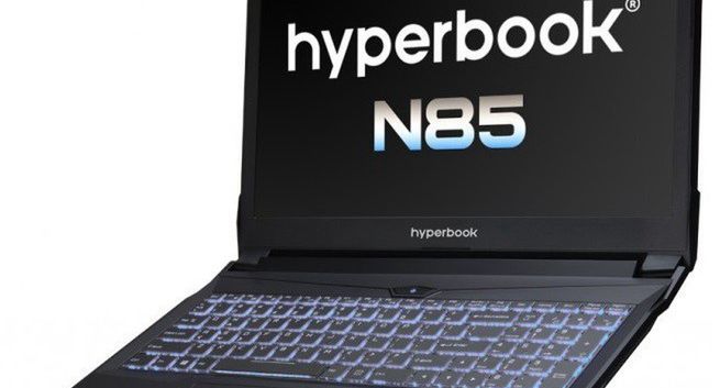 Hyperbook: nowe karty graficzne Nvidia i nowe warianty laptopa N85