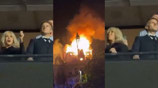 Francja PŁONIE, a tymczasem Macron z żoną bawią się na koncercie Céline Dion (WIDEO)