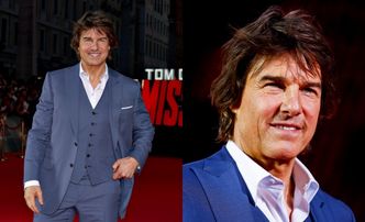 60-letni Tom Cruise rozsyła uśmiechy na premierze "Mission: Impossible" w Rzymie (ZDJĘCIA)