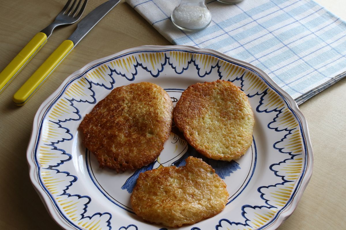 Swap potatoes with mushrooms for healthier, flavour-packed pancakes