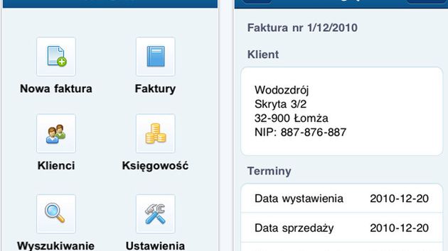 Aplikacja InFakt pomoże ci wystawiać faktury na iPhonie 1
