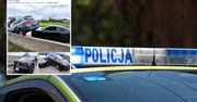 Kolizja na A4 pod Wrocławiem. 33-letni Ukrainiec w rękach policji
