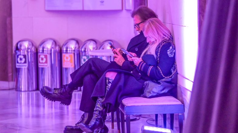 Gwiazdy za kulisami pokazu Macieja Zienia 