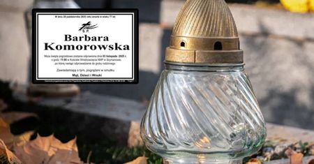 Nie żyje Barbara Komorowska. Jedna z najbogatszych Polek miała 77 lat